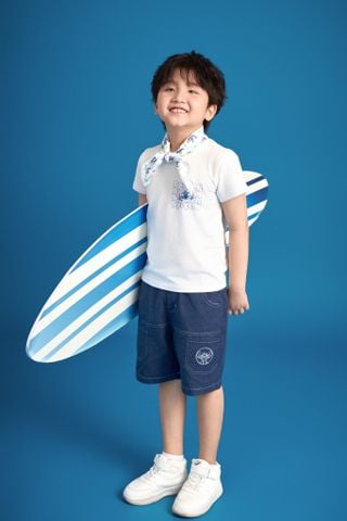 Áo thun tay ngắn Stitch Disney bé trai Rabity 500.092