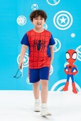 Bộ thun Spider-man ngắn tay bé trai Rabity 5616