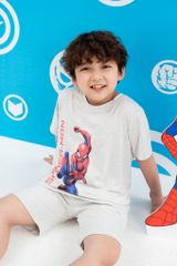 Bộ thun ngắn tay Spider-man bé trai Rabity 5699