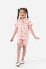 Bộ thun Pijama ngắn tay bé gái Rabity 93017.93021.93025