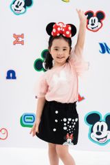 Áo thô ngắn tay bé gái Minnie Rabity 5715