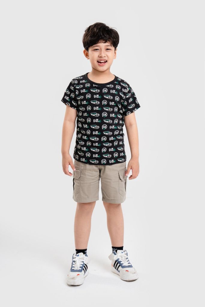 Áo thun ngắn tay bé trai Rabity x ELLE Kids- designed in Paris 82032