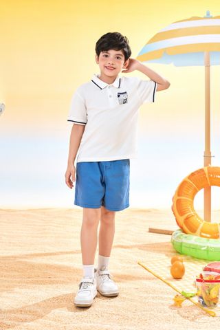 Áo thun Polo tay ngắn bé trai Rabity 901.009