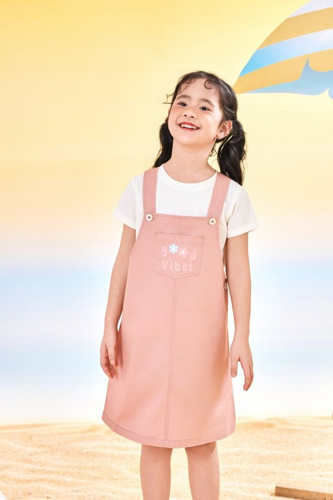 Yếm kaki bé gái Rabity 956.003