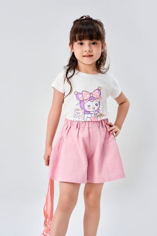 Áo thun ngắn tay Kuromi bé gái Rabity 900.049