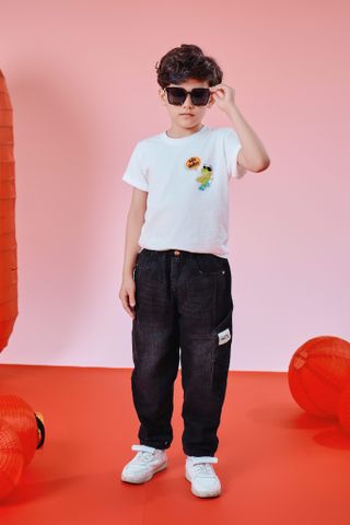 Quần jean dài bé trai Rabity 941.015