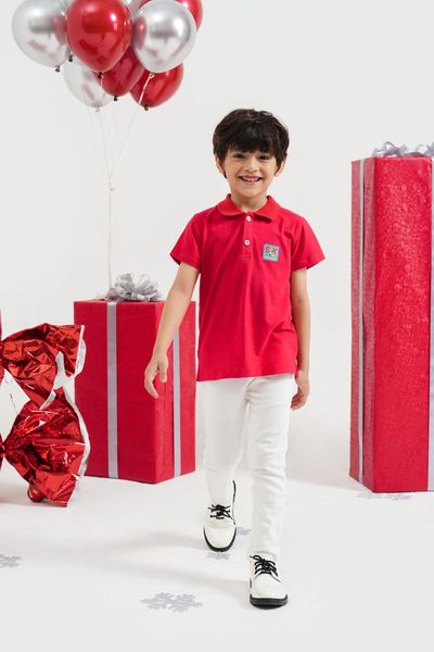 Áo thun Polo ngắn tay bé trai Rabity x ELLE Kids- designed in Paris 82025