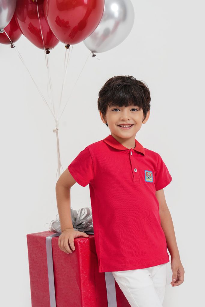 Áo thun Polo ngắn tay bé trai Rabity x ELLE Kids- designed in Paris 82025