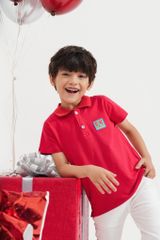 Áo thun Polo ngắn tay bé trai Rabity x ELLE Kids- designed in Paris 82025