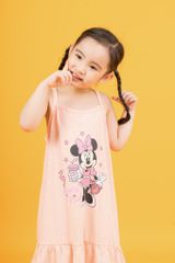 Đầm váy hai dây Mickey  bé gái Rabity 5146