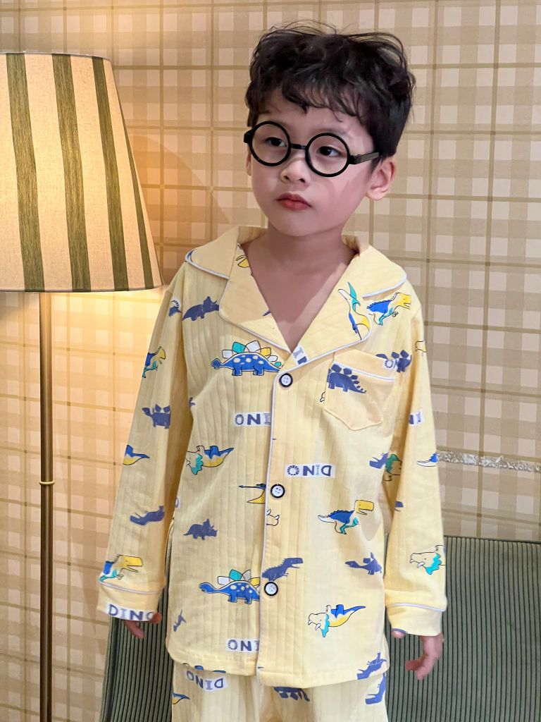 Bộ thun Pijama bé trai Rabity 92695.01