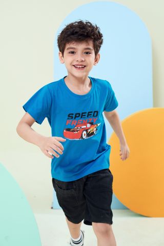 Áo thun xe hơi ngắn tay Cars bé trai Rabity 500.001