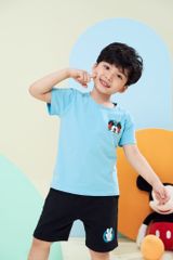 Bộ thun ngắn tay Mickey bé trai Rabity 560.002