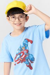 Bộ thun ngắn tay Marvel bé trai Rabity 5596