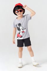 Bộ thun Mickey ngắn tay bé trai Rabity 5605