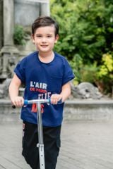 Áo thun ngắn tay bé trai Rabity x ELLE Kids- designed in Paris 83022