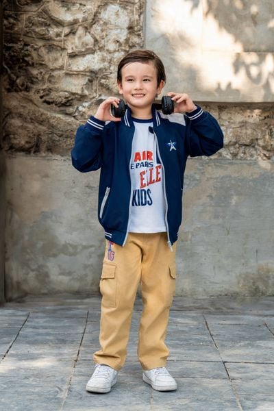 Áo khoác bomber bé trai Rabity x ELLE Kids - designed in Paris 83034