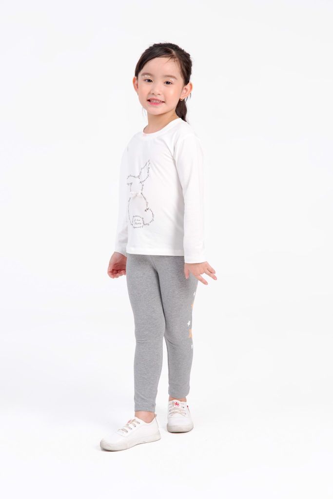 Quần legging bé gái Rabity 90720