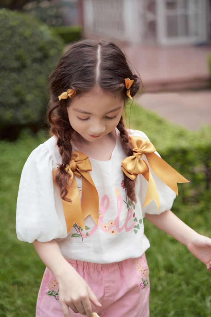 Quần short bé gái Rabity x ELLE Kids- designed in Paris  81019