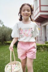 Quần short bé gái Rabity x ELLE Kids- designed in Paris  81019