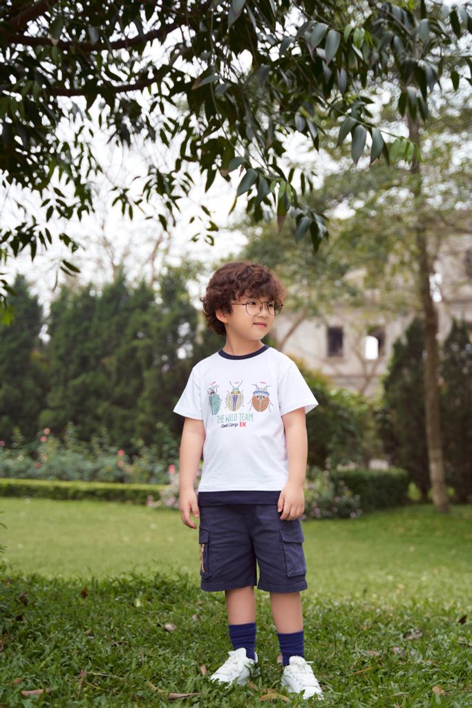 Quần short bé trai Rabity x ELLE Kids- designed in Paris 81012