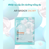  Mặt Nạ Dưỡng Ẩm Frudia Air Mask 24 Snowy Làm Trắng Da 25ml 