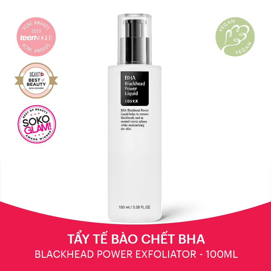 Tẩy Tế Bào Chết Cosrx BHA Blackhead Liquid 100ml