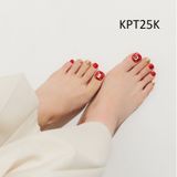  Bộ 24 Móng Chân Gel Tự Dán Press & Go Kiss New York Nail Box - Hera (KPT25K) 