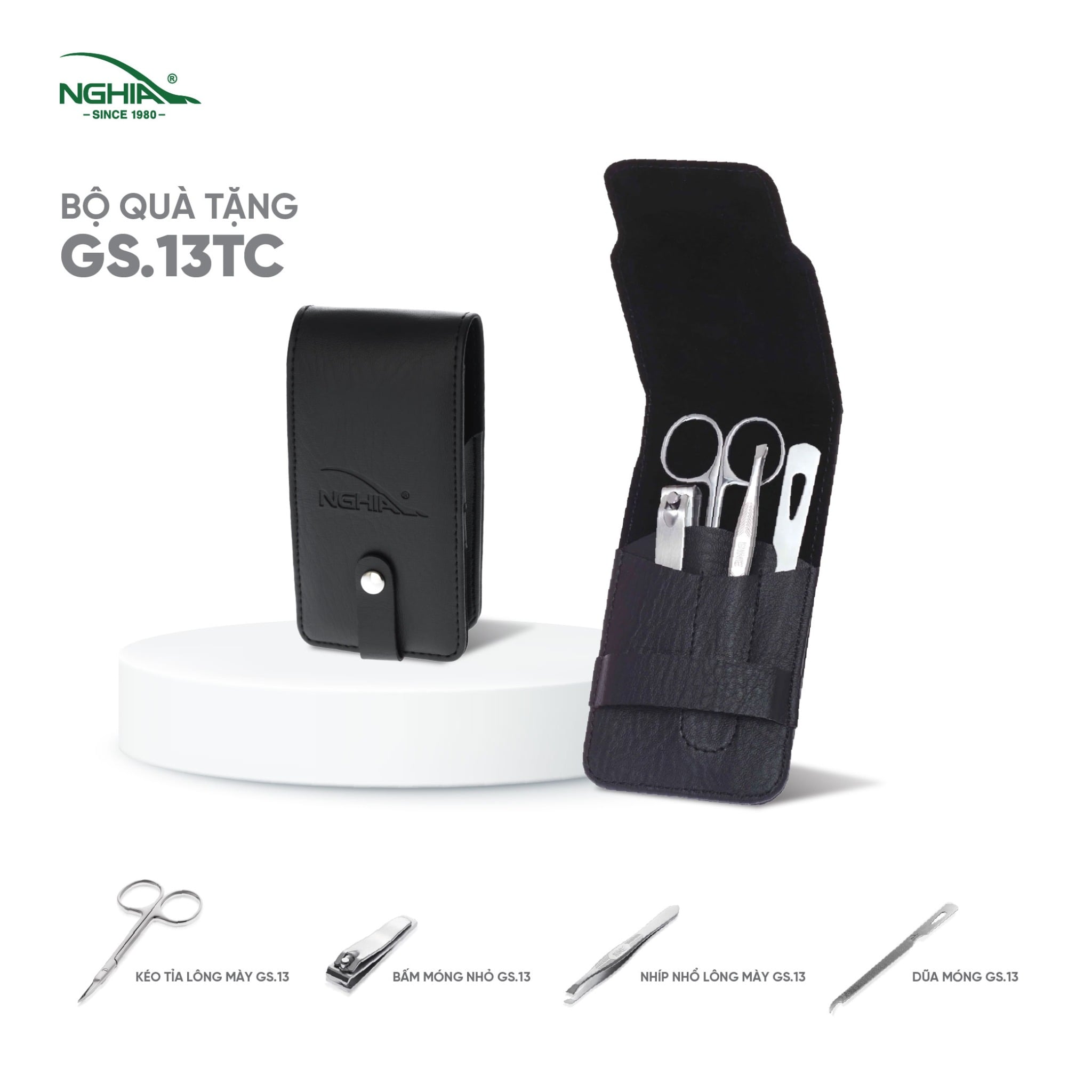Bộ quà tặng cơ bản Kềm Nghĩa GS.13 TC