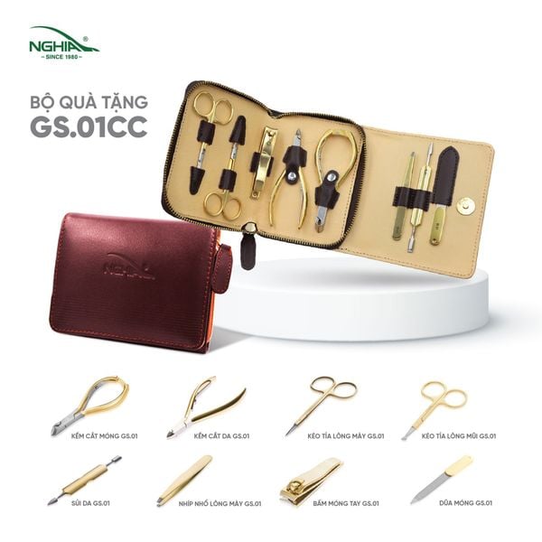  Bộ quà tặng cao cấp Kềm Nghĩa GS.01CC 