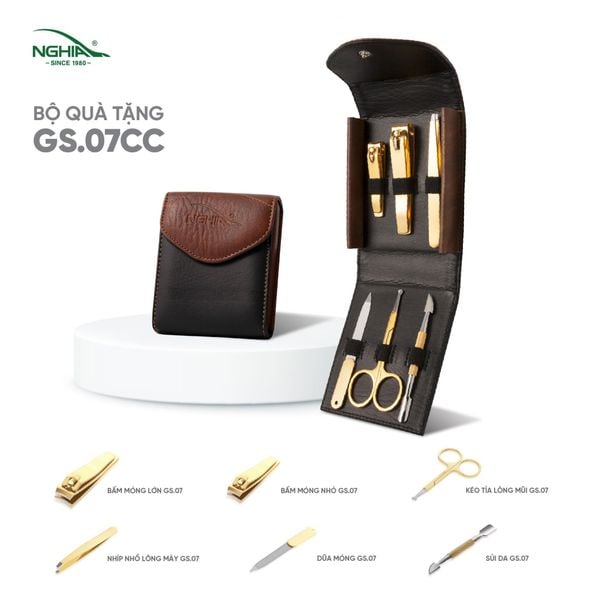  Bộ quà tặng cao cấp Kềm Nghĩa GS.07CC 