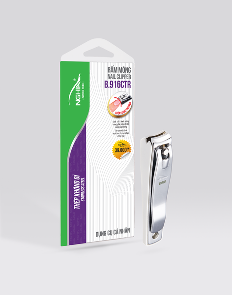  Bấm móng tay Kềm Nghĩa Thép Carbon chuyên dụng B.916C 