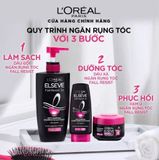  Dầu Gội L'Oréal Paris Elseve Fall Resist 3X Anti-Hairfall Giảm Gãy Rụng 620ml 