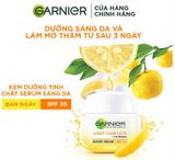  Kem Dưỡng Garnier Tinh Chất Serum Sáng Da Ban Ngày Light Complete Speed Serum Cream Spf30 50ml 