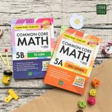  Combo Chinh Phục Toán Mỹ - Common Core Math (Từ Lớp 1 Đến Lớp 5) 