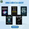  Combo 5 cuốn sách về AI và ChatGPT 