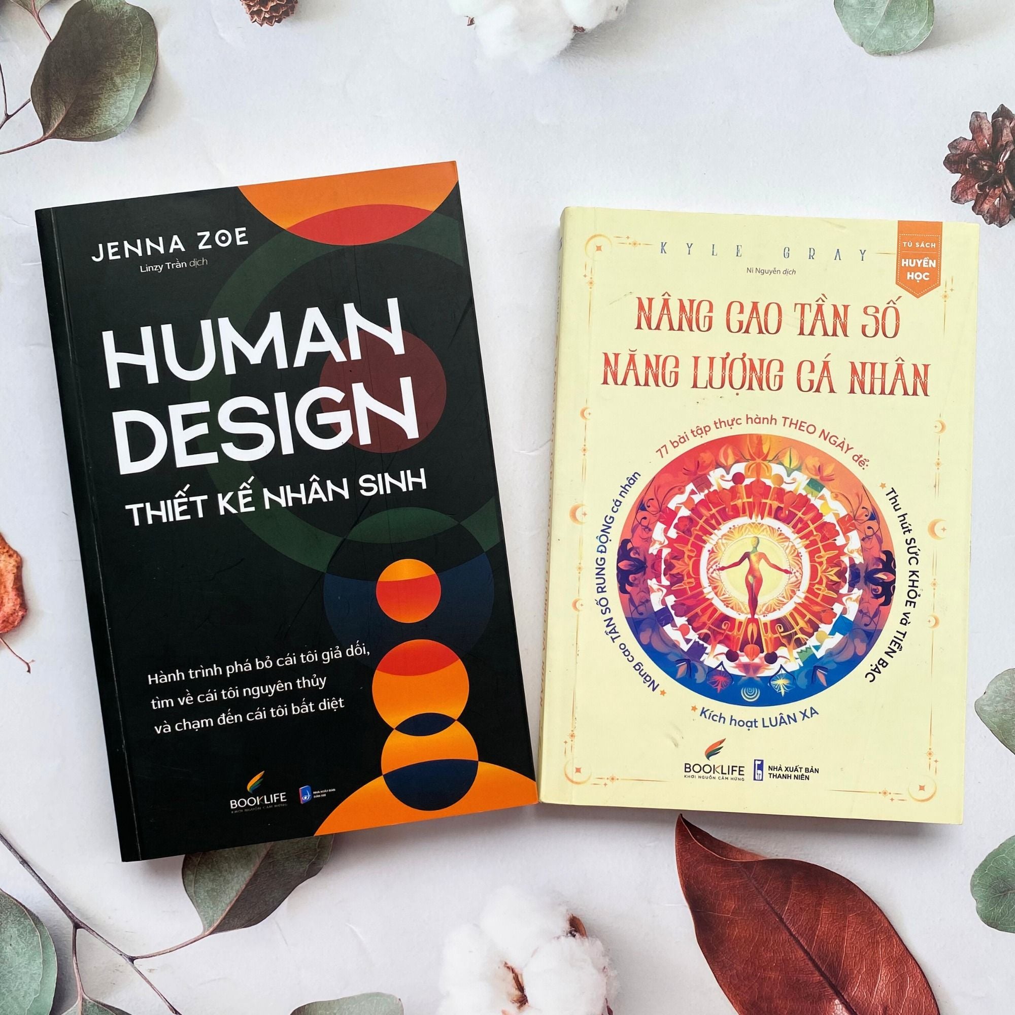  Combo 2 cuốn Thiết kế nhân sinh + Nâng cao tần số năng lượng 