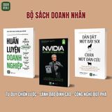  Combo 3 cuốn sách NVIDIA Cỗ Máy Tư Duy Vĩ Đại + Dẫn Dắt Bầy Sói Hay Chăn Một Đàn Cừu + Huấn Luyện Doanh Nghiệp 