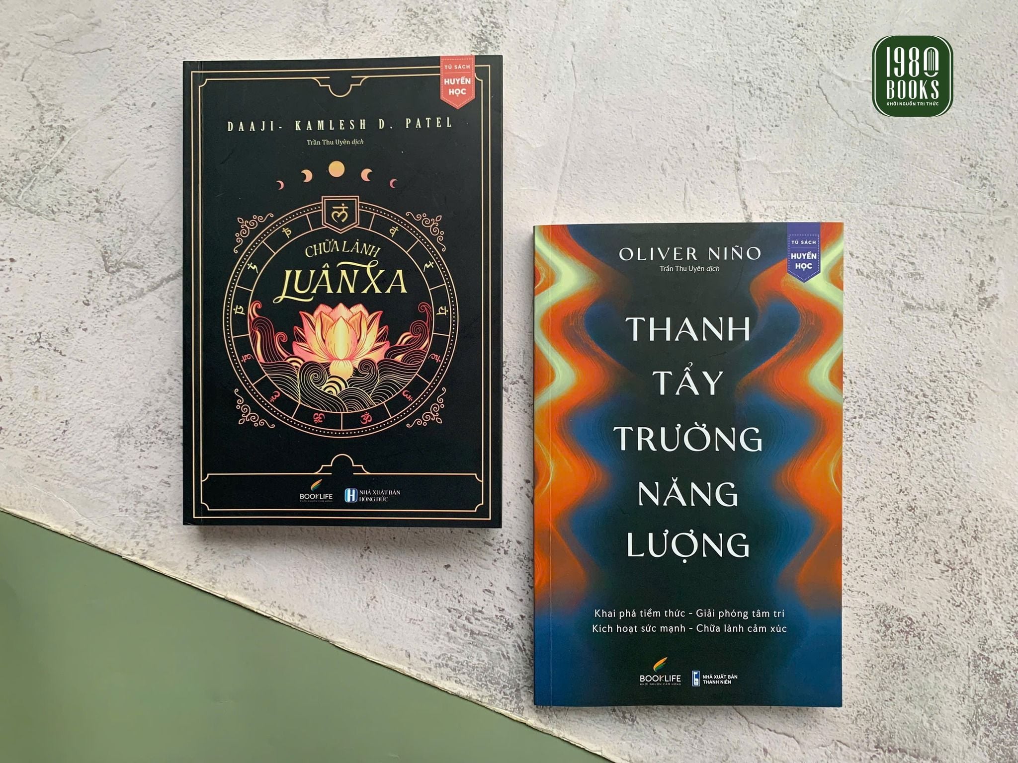  Combo 2 cuốn Thanh tẩy trường năng lượng + Luân Xa 