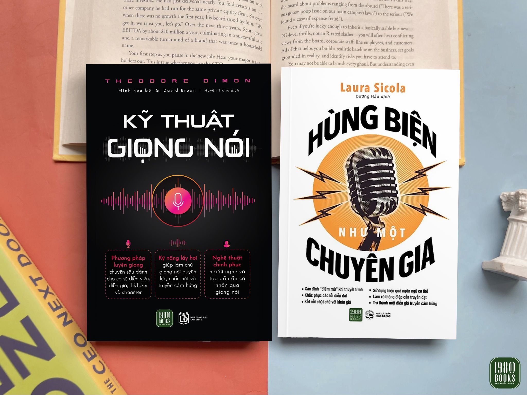  Combo 2 cuốn sách Kỹ thuật giọng nói + Hùng biện như một chuyên gia 