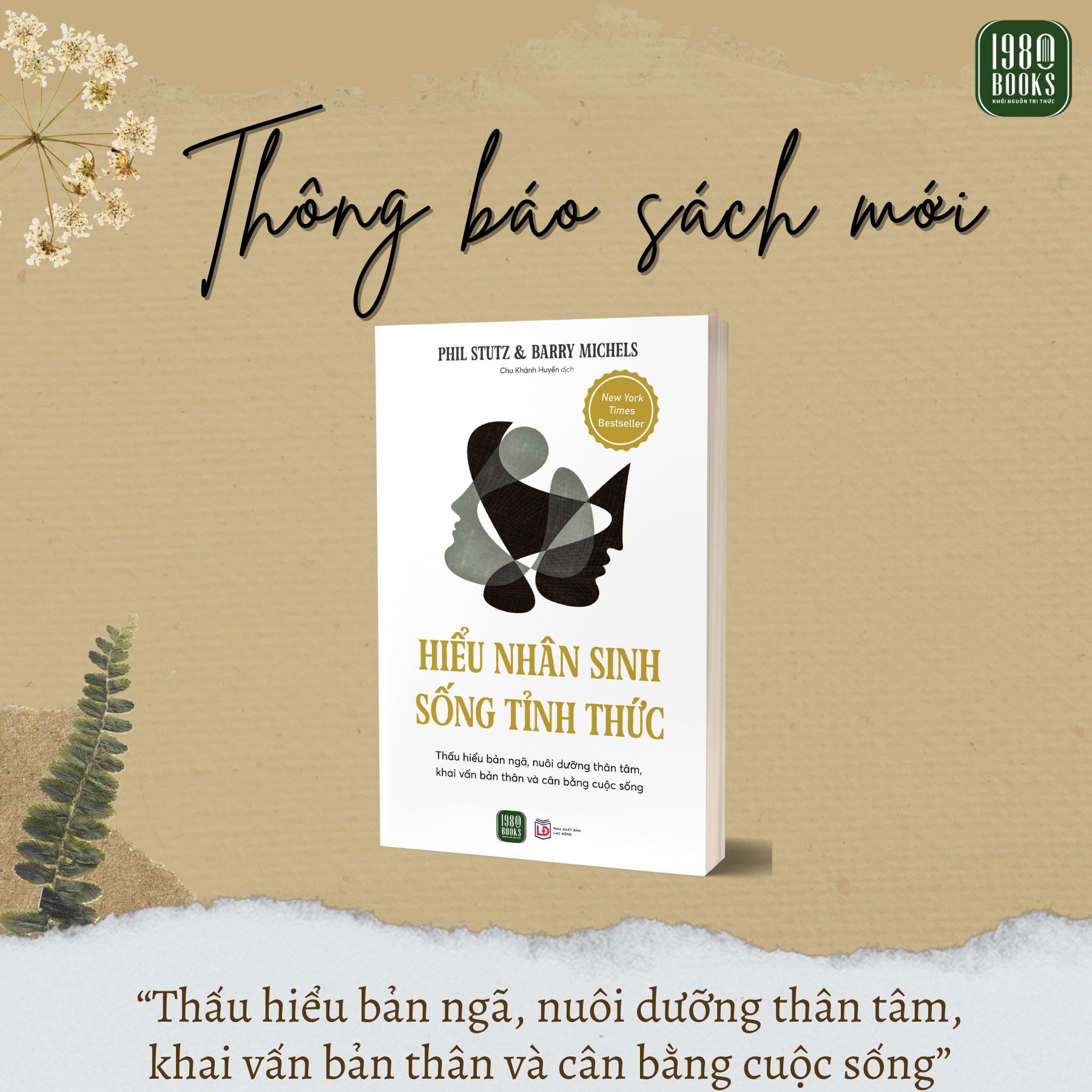  Sách Hiểu nhân sinh – Sống tỉnh thức 