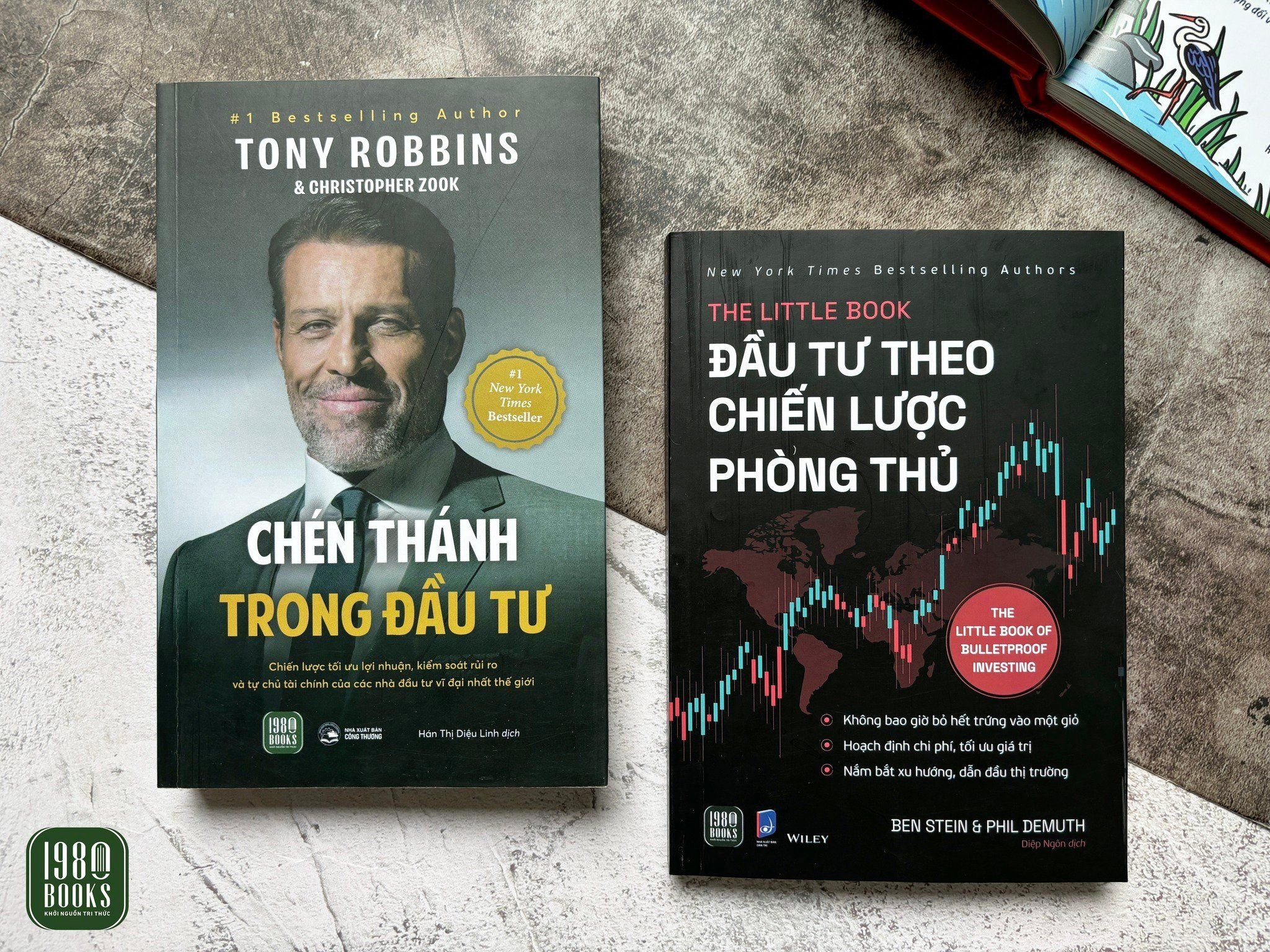  Combo 2 cuốn sách Chén thánh trong đầu tư + Đầu tư theo chiến lược phòng thủ 