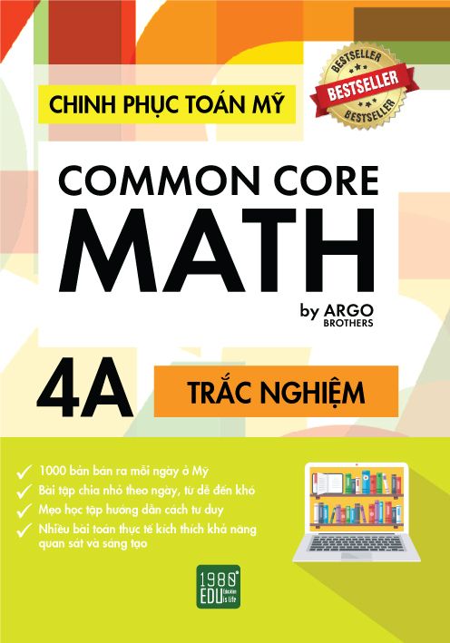  Common Core Math - Chinh Phục Toán Mỹ 4A 