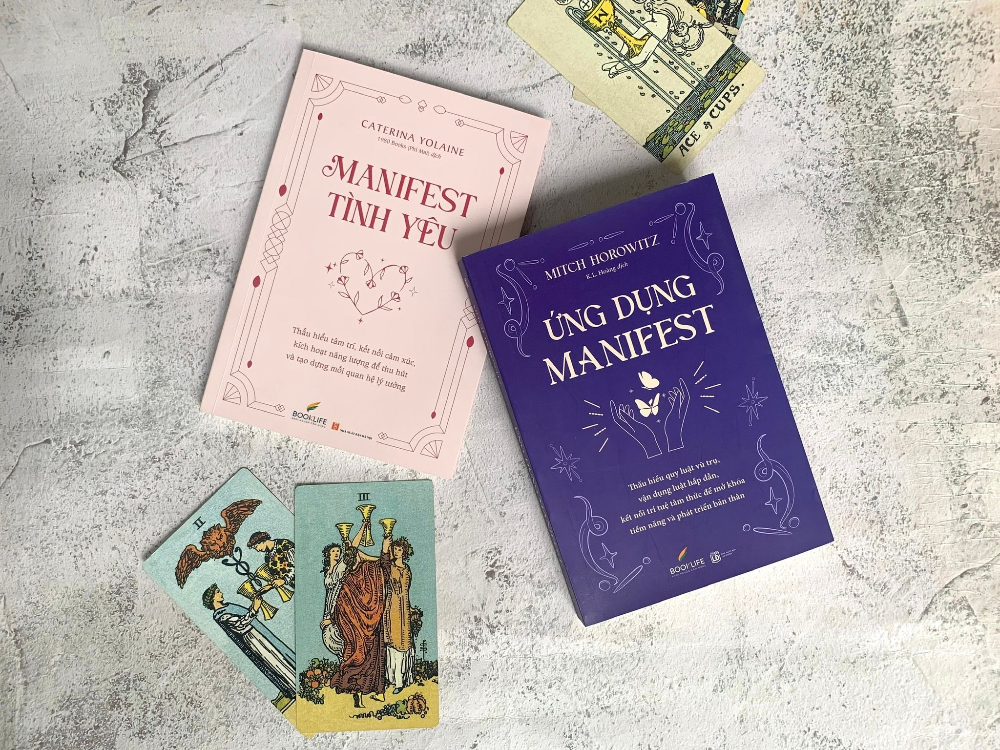  Combo 2 cuốn sách Manifest Tình Yêu + Ứng Dụng Manifest 