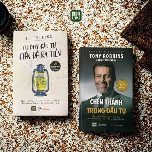  Combo 2 cuốn sách Chén thánh trong đầu tư + Tư duy đầu tư - Tiền đẻ ra tiền 