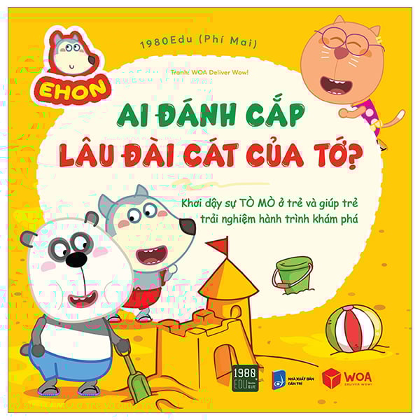 Ehon Wolfoo - Ai Đánh Cắp Lâu Đài Cát Của Tớ