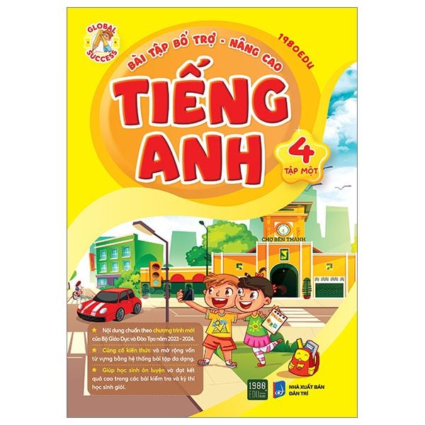  Bài Tập Bổ Trợ Nâng Cao Tiếng Anh Lớp 4 Tập 1 - Global Success 