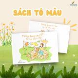  Sách Tô màu: Thong Dong Như Gió - Tự Tại Như Mây 