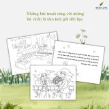  Sách Tô màu: Thong Dong Như Gió - Tự Tại Như Mây 