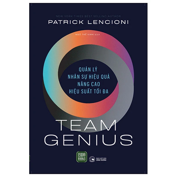 Sách Team Genius - Quản Lý Nhân Sự Hiệu Quả - Nâng Cao Hiệu Suất Tối Đa